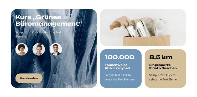 Besseres Recycling Landing Page