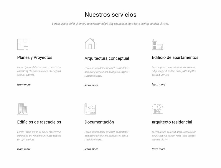 Servicios de ingeniería y construcción de edificios Diseño de páginas web