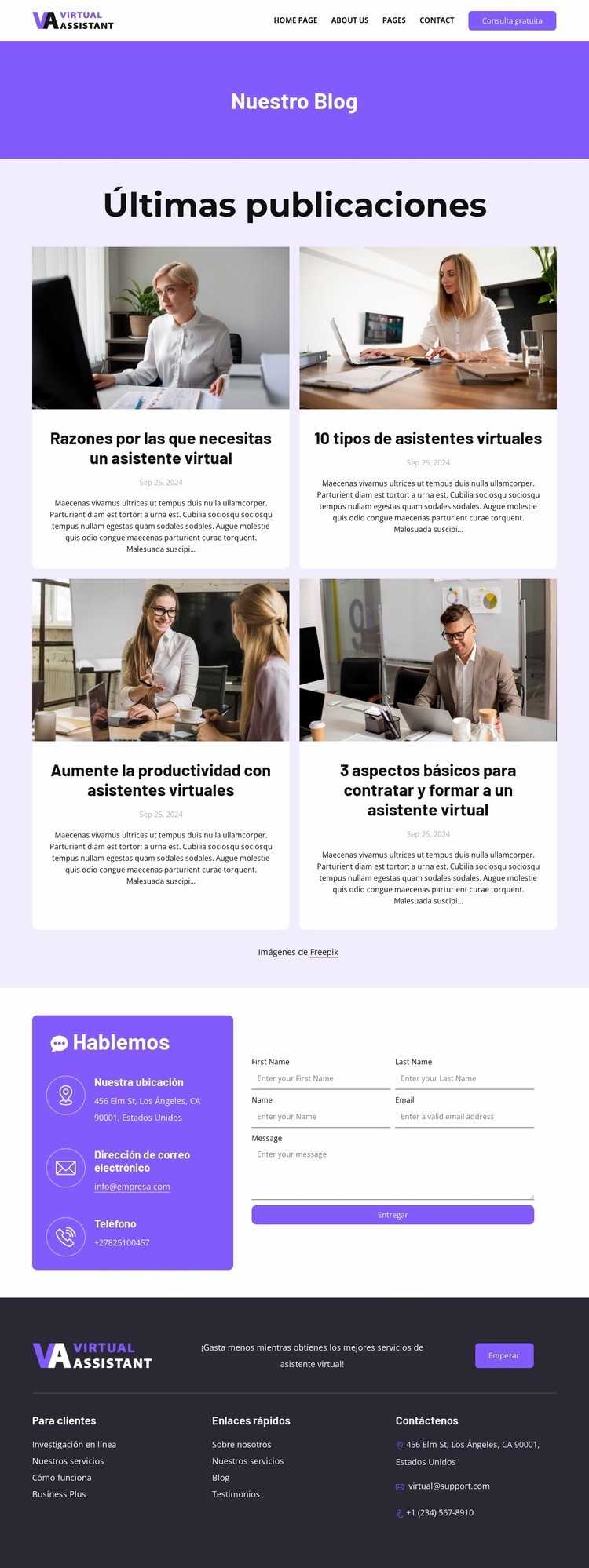 Blog de la empresa de recursos humanos Plantilla