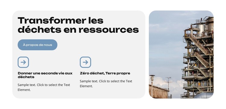 Déchets intelligents Modèle CSS