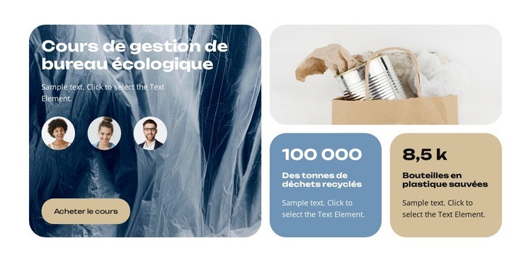 Un meilleur recyclage Modèle