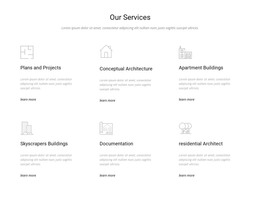 Building Engineering & Construction Services - Simple Homepage Design