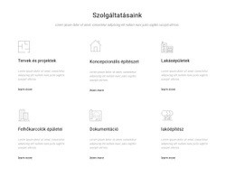 Épületgépészeti És Építési Szolgáltatások Alapvető CSS-Sablon