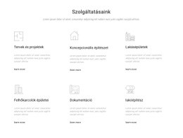 Épületgépészeti És Építési Szolgáltatások - Webfejlesztési Sablon