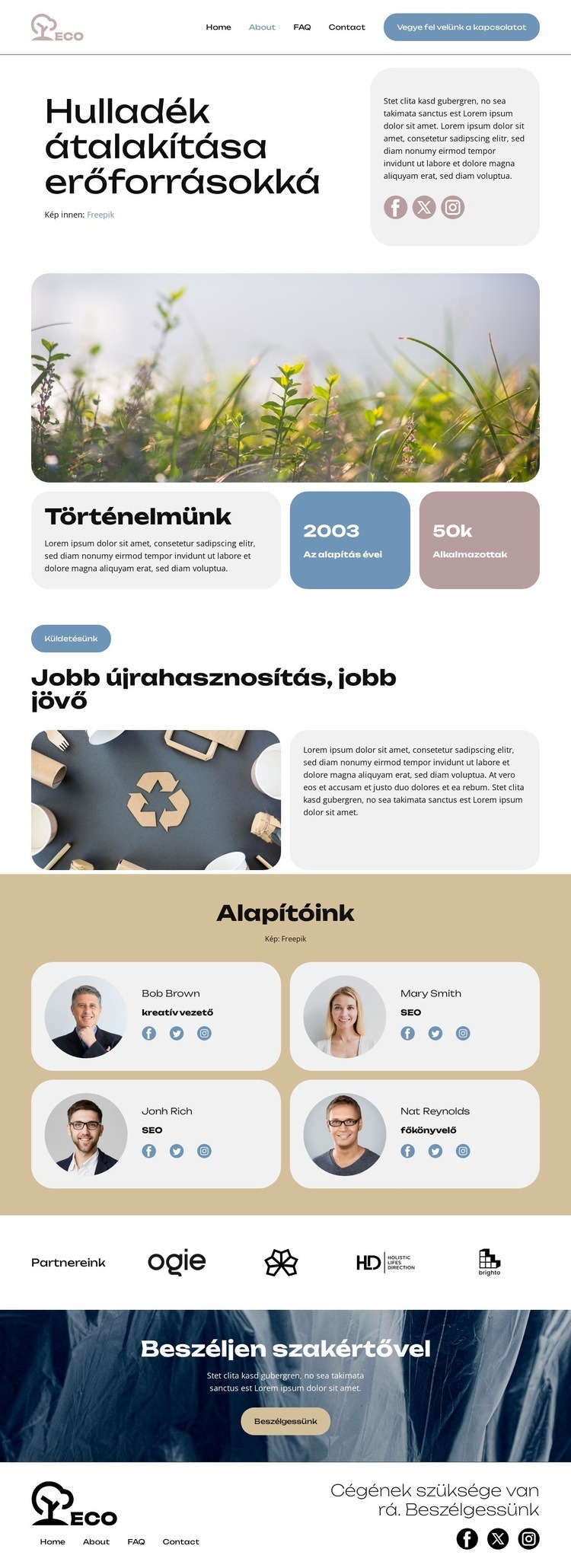 Hulladék átalakítása Sablon