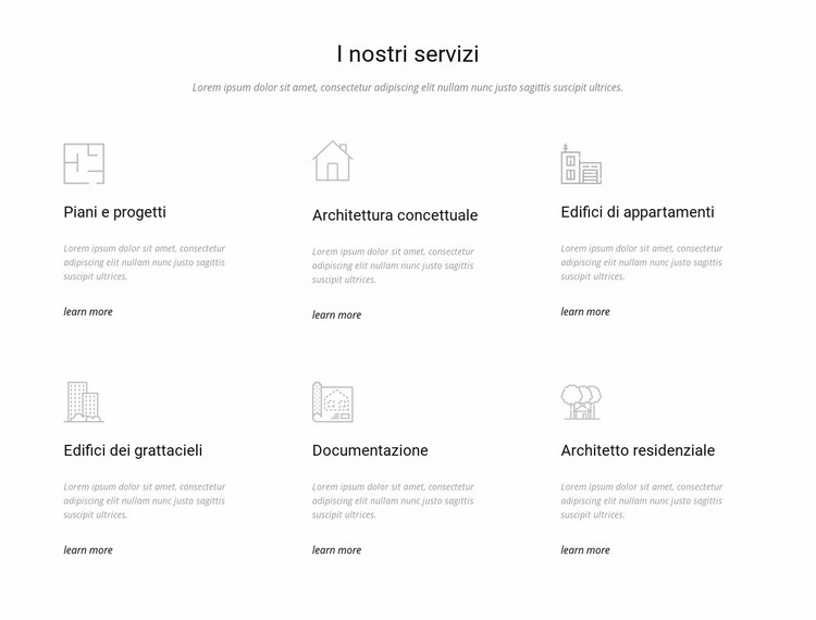 Ingegneria edile e servizi di costruzione Costruttore di siti web HTML