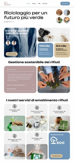 Riciclare oggi per domani Modelli