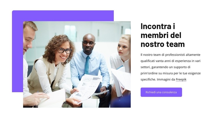 Ogni sfida verificata Modello di sito Web