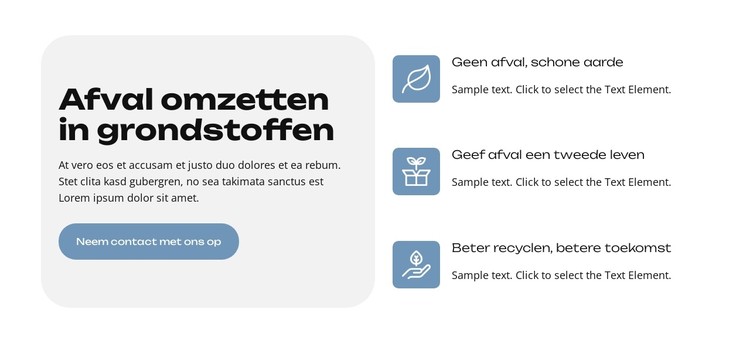 Groene planeet CSS-sjabloon