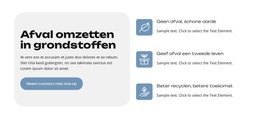 Groene Planeet - Eenvoudig Websitesjabloon