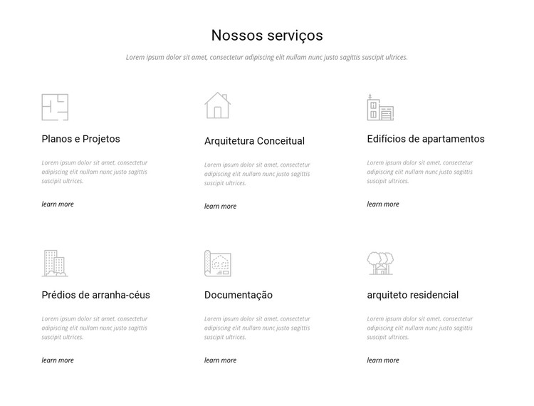 Serviços de engenharia e construção de edifícios Template CSS