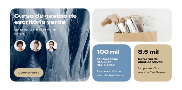 Melhor Reciclagem Modelo de site