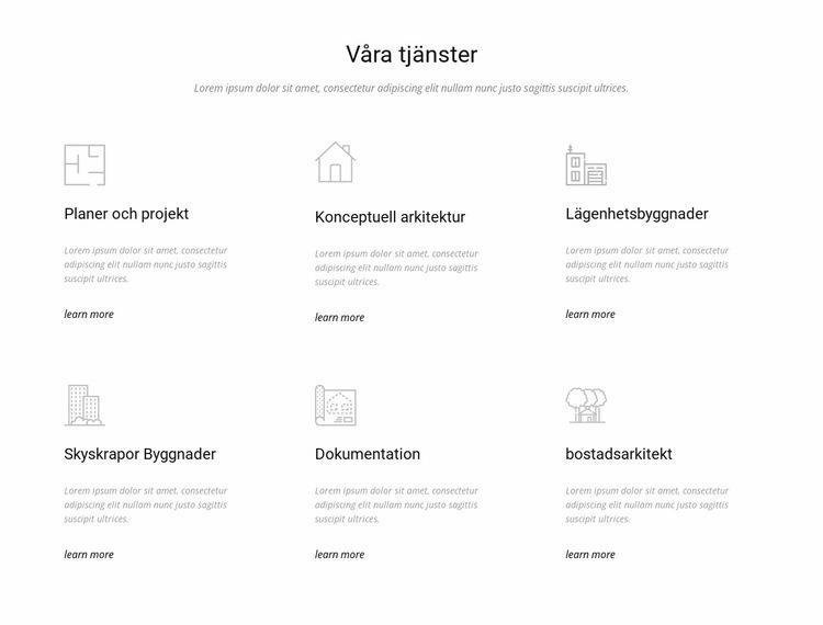 Byggteknik och byggtjänster CSS -mall