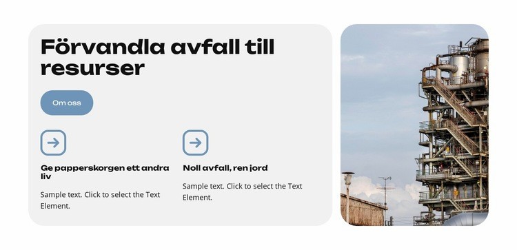 Smart Waste HTML-mall