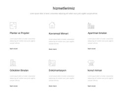 Bina Mühendisliği Ve İnşaat Hizmetleri - HTML5 Website Builder