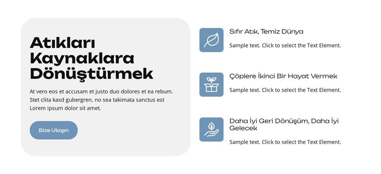 Yeşil Gezegen Web sitesi tasarımı