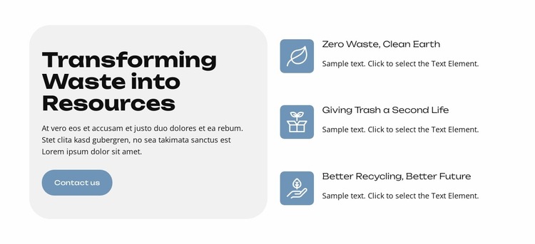 Green Planet Website Builder Templates