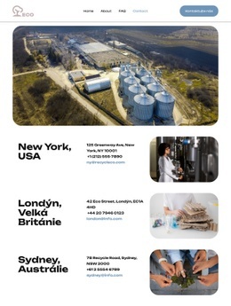 Ekologický odpad Šablony