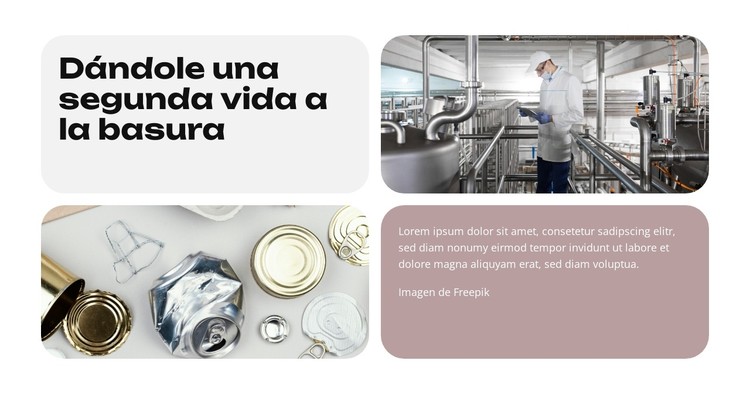 Un futuro más verde Plantilla CSS