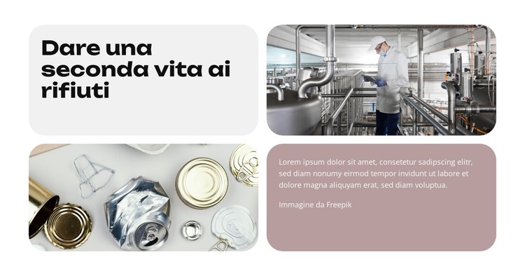 Futuro più verde Modello HTML