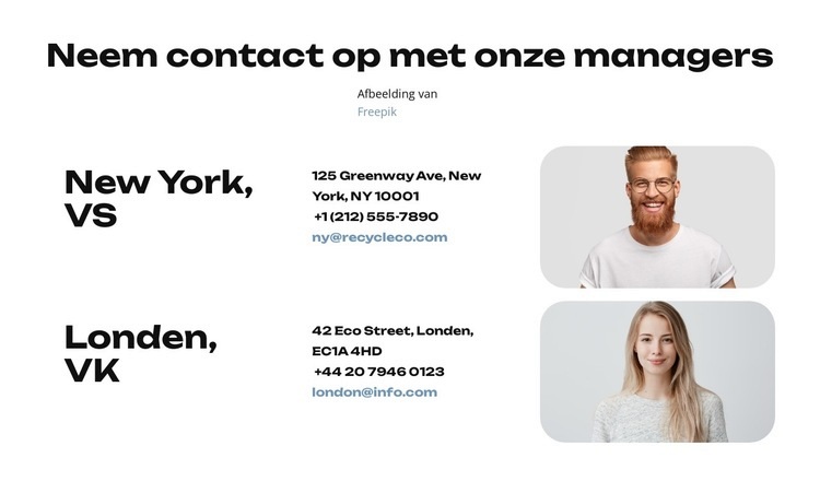 Afvaloplossingen Website ontwerp