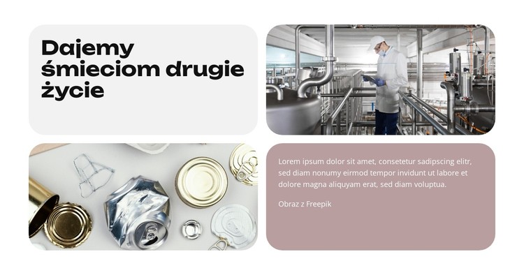 Zielona przyszłość Szablon CSS