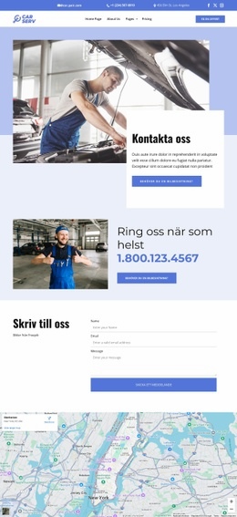 Bilreparationskontakter