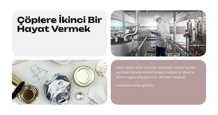 Daha Yeşil Gelecek HTML Şablonu