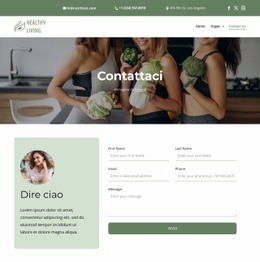 Per Favore Contattaci - Multipurpose HTML Layout Generator