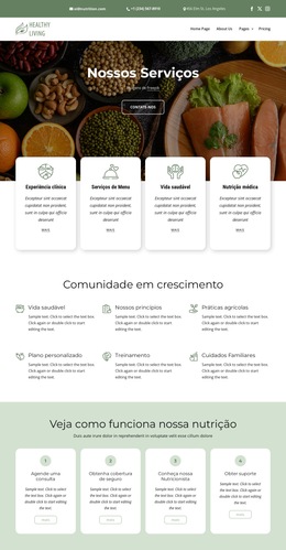 Serviço De Alimentação E Nutrição - Detalhes Das Variações De Bootstrap