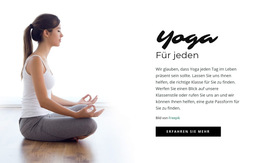 Benutzerdefinierte Schriftarten, Farben Und Grafiken Für Geführte Yoga-Meditation