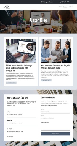 Blogbeiträge Zum Digitalstudio – Kostenloses WordPress-Theme