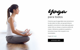 Meditación De Yoga Guiada - Plantilla Joomla Moderna