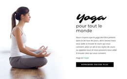 Méditation Yoga Guidée - Modèle De Site