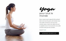 Méditation Yoga Guidée – Page De Destination HTML5