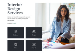 Most Creative HTML5 Template For A Team Of Interior Architects