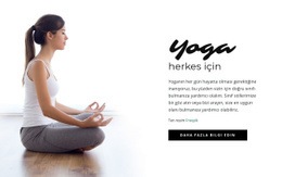 Rehberli Yoga Meditasyonu - Nihai Tek Sayfalık Şablon