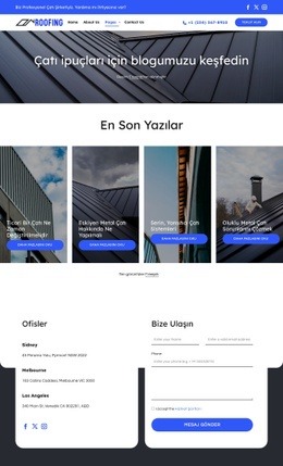 Çatı Şirketi Blogu - Üstün Web Sitesi Tasarımı