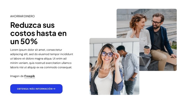Ayudamos a las startups a crecer Plantilla de sitio web
