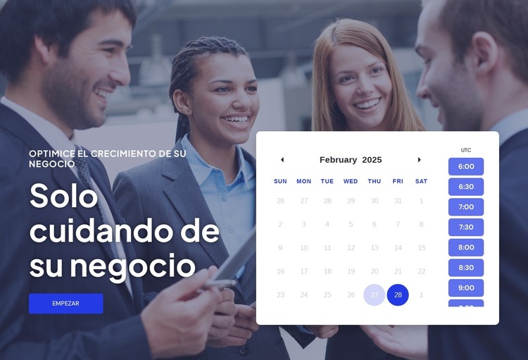 Asesoramiento de inversiones Plantilla de sitio web