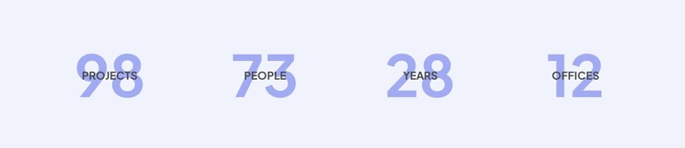 Our professional achievements HTML5 Template