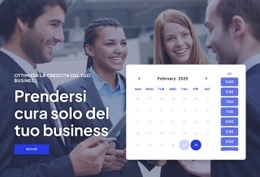 Generatore Di Siti Web Pronto All'Uso Per Consulenza Sugli Investimenti