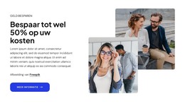 Wij Helpen Startups Groeien HTML-Sjabloon