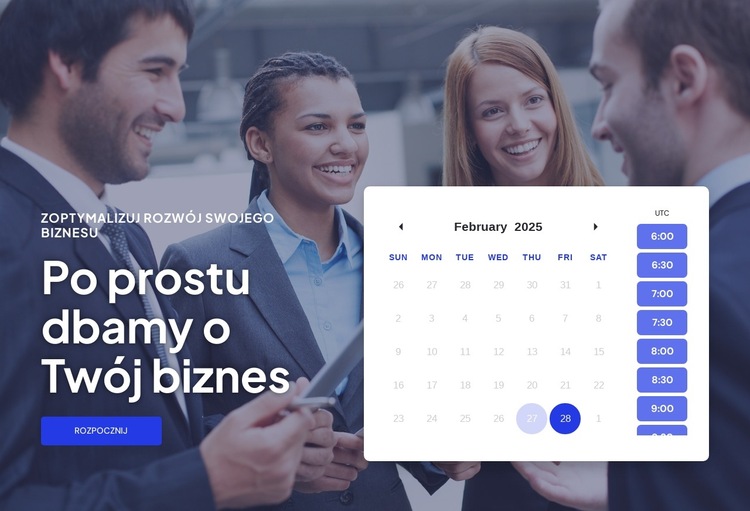 Doradztwo inwestycyjne Szablon witryny sieci Web