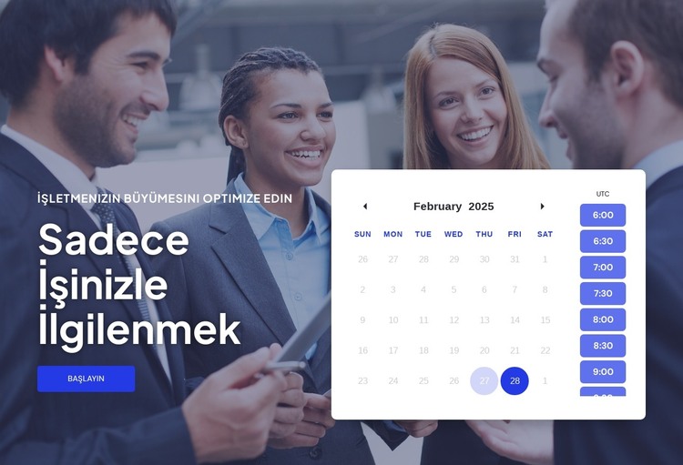 Yatırım danışmanlığı HTML Şablonu