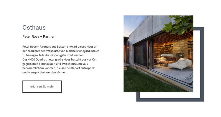 Ein perfekter Immobilienmakler Website-Modell