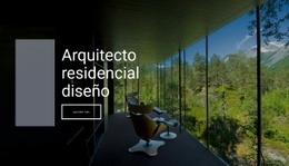 Maqueta De Sitio Web Premium Para Arquitecto Ecologico