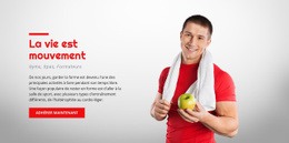 Une Conception De Site Web Exclusive Pour Machines D'Exercice Personnalisées