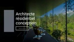 Architecte Écologique - Modèle HTML5 Réactif