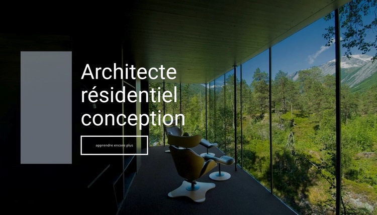 Architecte écologique Modèle HTML5